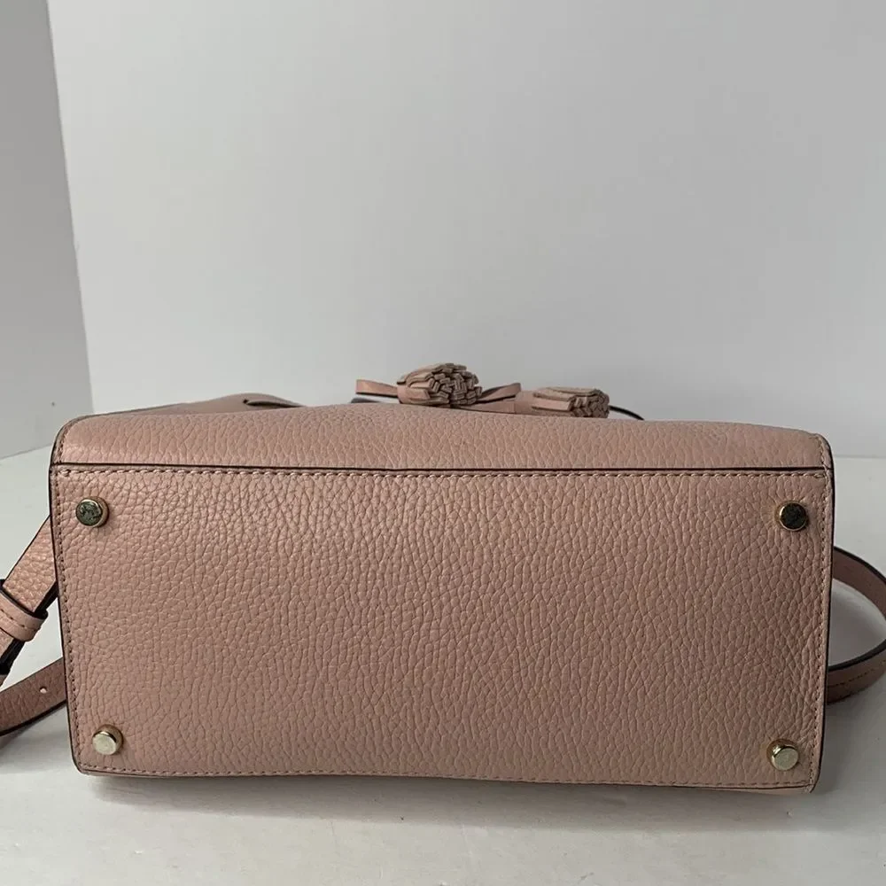 Kate Spade Hayes pink leather mini satchel bag NWOT